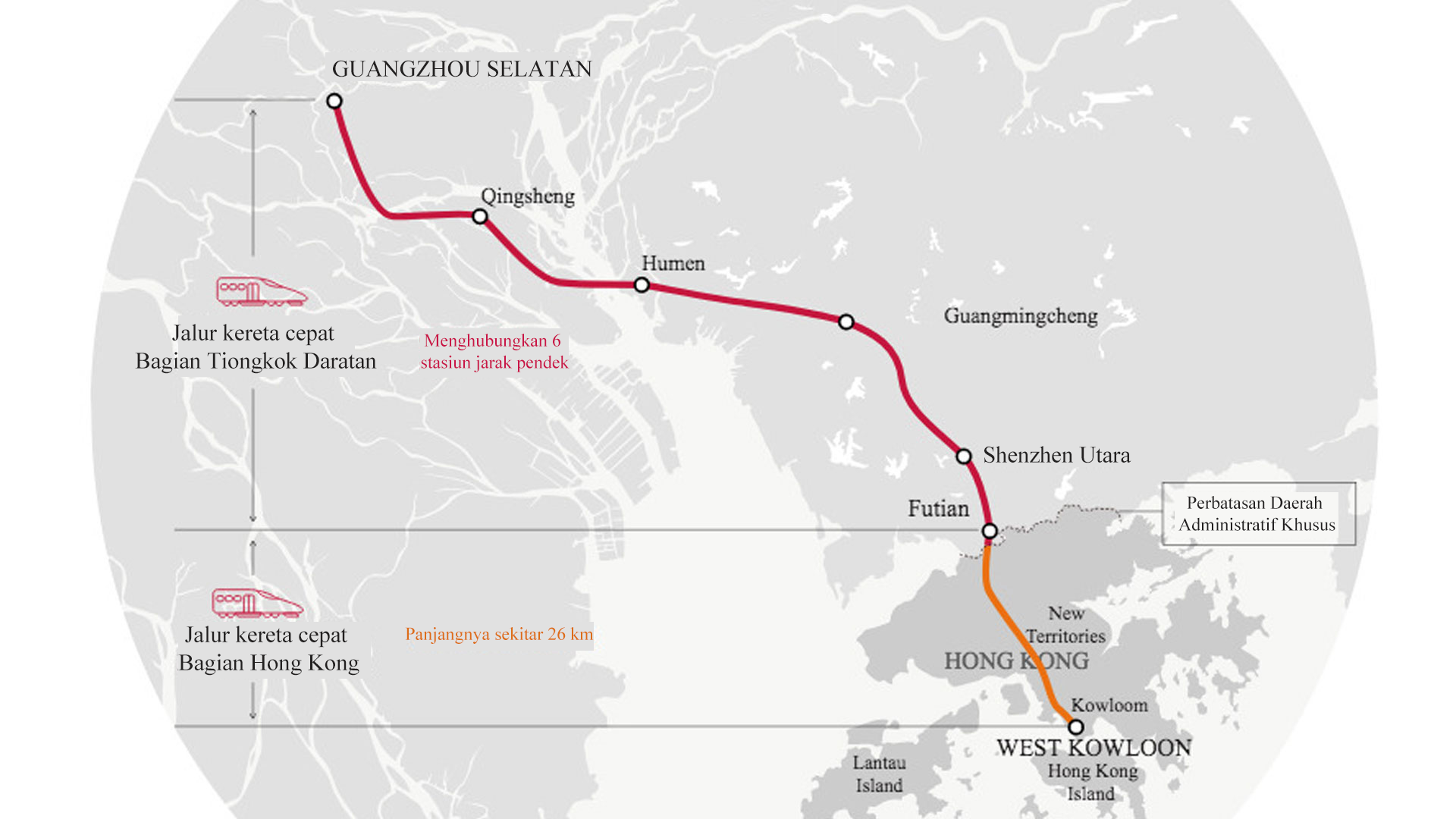 Kereta cepat Hong Kong-Tiongkok Daratan